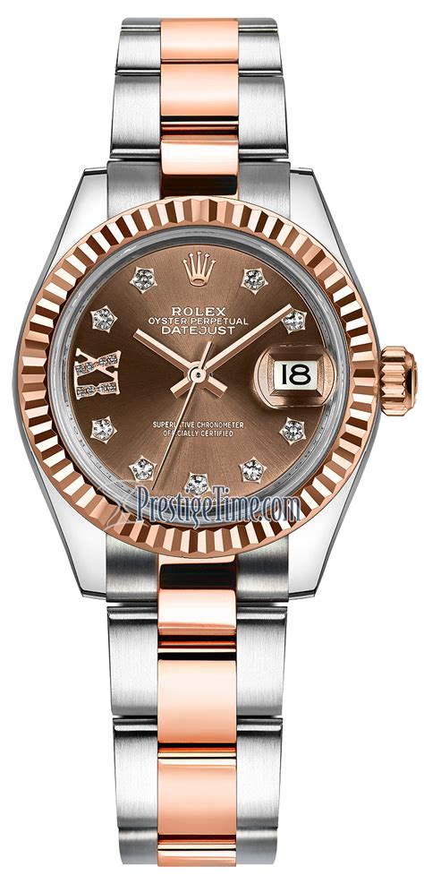 rolex oyster 28mm oystersteel and everosr gold279171|rolex oyster dial.